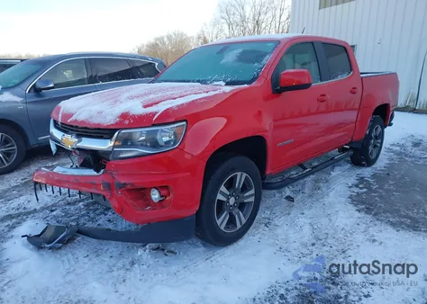 2016 Chevrolet Colorado Lt from USA, damaged, VIN 1GCGSCE33G1323556
